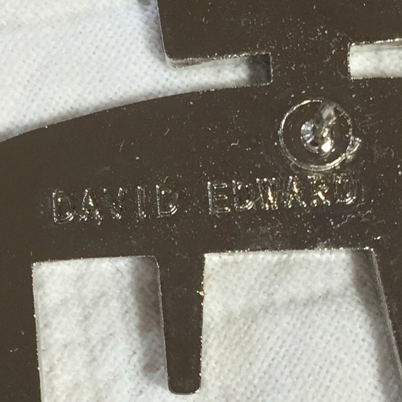 David Edward Vintage Chair Brooch Pin- Silver - Picture 5 of 8